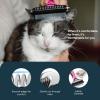 imageMalsiPree 2in1 Dog Grooming Brush ampamp Undercoat Rake  Deshedding Brush and Dematting Comb for Long or Short Haired Dogs  AntiShedding Pet Tool  Deshedding ToolPink