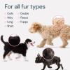 imageMalsiPree 2in1 Dog Grooming Brush ampamp Undercoat Rake  Deshedding Brush and Dematting Comb for Long or Short Haired Dogs  AntiShedding Pet Tool  Deshedding ToolOrange