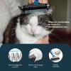 imageMalsiPree 2in1 Dog Grooming Brush ampamp Undercoat Rake  Deshedding Brush and Dematting Comb for Long or Short Haired Dogs  AntiShedding Pet Tool  Deshedding ToolBlue
