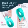 imageMalsiPree Dog Water Bottle with Poop Bag Dispenser Portable Dog Travel Water Bottle Perfect for Walking Hiking On The Go ampamp Car Rides Pets Drinking Poops Bags Not Included