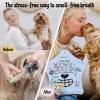 imageMalsiPree Freeze Dried Dental Chews for Dogs  Clean Brighten Freshen Breath ampamp Minimize Tartar  Dog Teeth Cleaning Chews  AntiChoke  Natural Lysozyme Chicken Base 18 pc