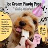 imageMalsiPree Ice Cream Dog Birthday Treats  Grain ampamp LactoseFree  Freeze Dried Dog Treats  High Protein Low Calorie ampamp Healthy  Chicken Base with Salmon ampamp Beef 3 Flavors 15 pcsIce Cream Pawps Pack of 15