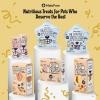 imageMalsiPree Ice Cream Dog Birthday Treats  Grain ampamp LactoseFree  Freeze Dried Dog Treats  High Protein Low Calorie ampamp Healthy  Chicken Base with Salmon ampamp Beef 3 Flavors 15 pcs1 Count Pack of 8
