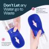 imageMalsiPree Portable Dog Water Bottle  Lightweight LeakProof Travel Cup  12 oz Pink Bowl for Pets  Food Grade Plastic  Dog Bowls  Puppy EssentialsNavy Blue