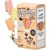 imageMalsiPree Ice Cream Dog Birthday Treats  Grain ampamp LactoseFree  Freeze Dried Dog Treats  High Protein Low Calorie ampamp Healthy  Chicken Base with Salmon ampamp Beef 3 Flavors 15 pcsIce Cream Pawps Pack of 15